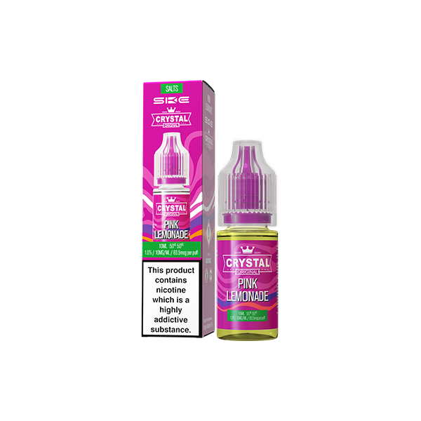 10mg SKE Crystal Original 10ml Nic Salts (50VG/50PG)