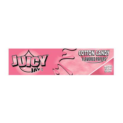 24 Juicy Jay King Size Flavoured Slim Rolling Paper - Full Box