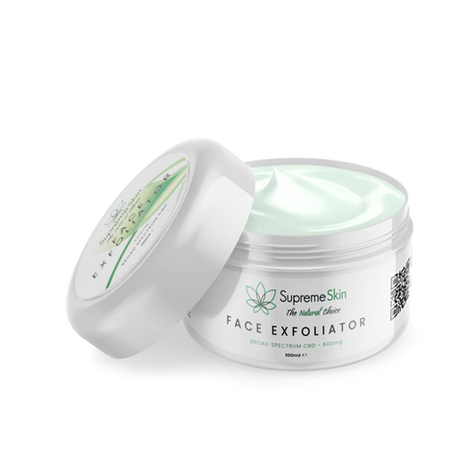 Supreme CBD 500mg CBD Face Exfoliator - 100ml