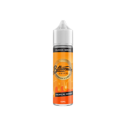 Billionaire Juice Classic Series 50ml Shortfill 0mg (70VG/30PG)