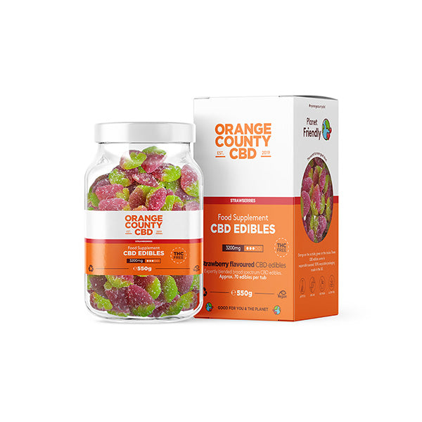 Orange County CBD 3200mg Gummies - Large Pack