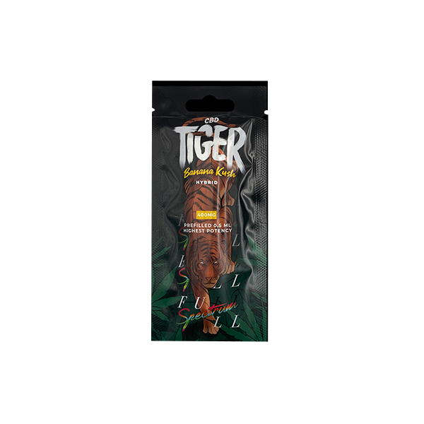 Tiger Vapes 400mg Full-Spectrum CBD Disposable Vape Device