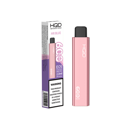 20mg HQD EOS Disposable Vape 600 Puffs