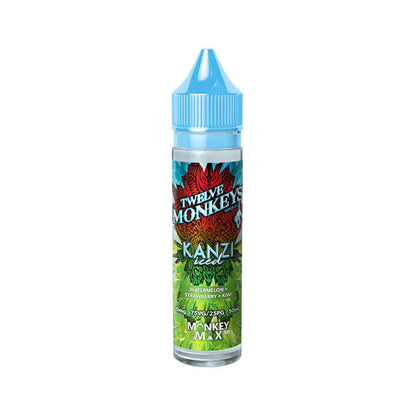 Twelve Monkeys Ice Age 50ml Shortfill 0mg (70VG/30PG)