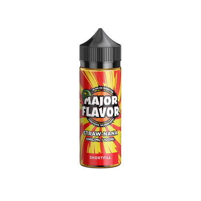 Major Flavor 100ml Shortfill 0mg (70VG/30PG)