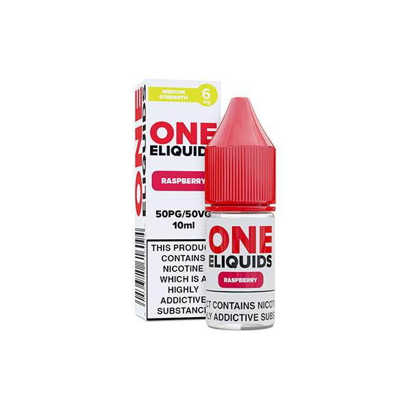 6mg One E-Liquids Flavoured Nic Shot 10ml (50VG/50PG)