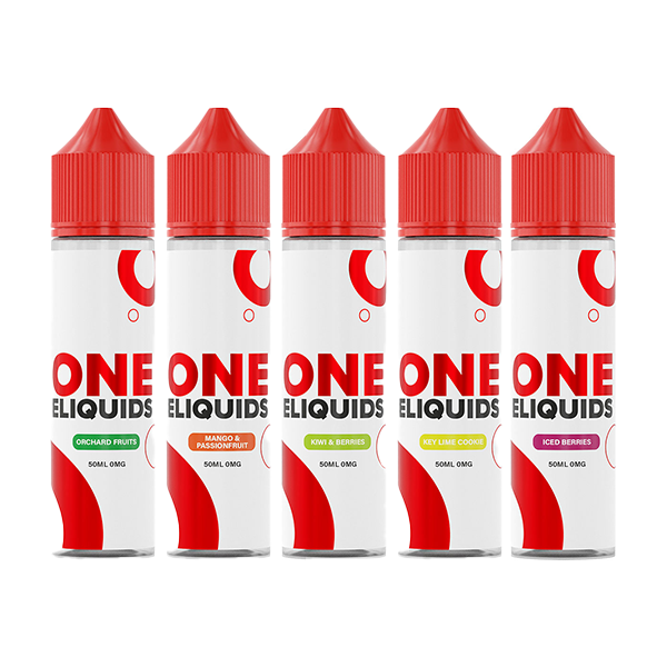 0mg One E-Liquids Shortfill 50ml (70VG/30PG)