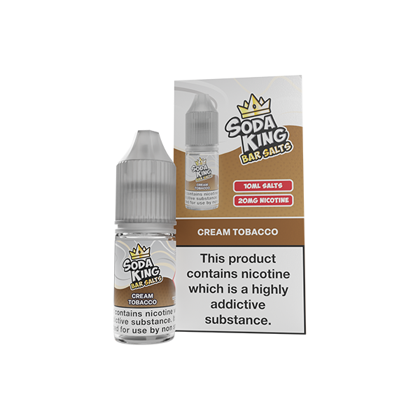 20mg Soda King Bar SALTS Nic Salts 10ml - (50VG/50PG)