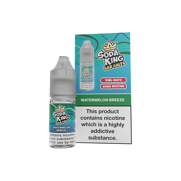 20mg Soda King Bar SALTS Nic Salts 10ml - (50VG/50PG)