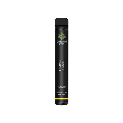 Darwin 300mg CBD Isolate Disposable Vape Device 600 Puffs