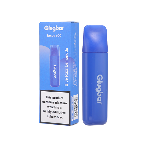 20mg Glugbar Ismod600 Disposable Vape Device 600 Puffs