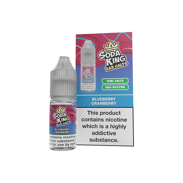 5mg Soda King Bar SALTS Nic Salts 10ml - (50VG/50PG)