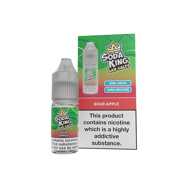 10mg Soda King Bar SALTS Nic Salts 10ml - (50VG/50PG)