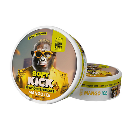 10mg Aroma King Soft Kick Nicotine Pouches - 25 Pouches