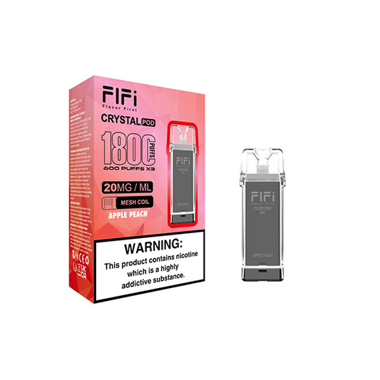 FLFI Crystal Replacement Pods 1800 Puffs 2ml