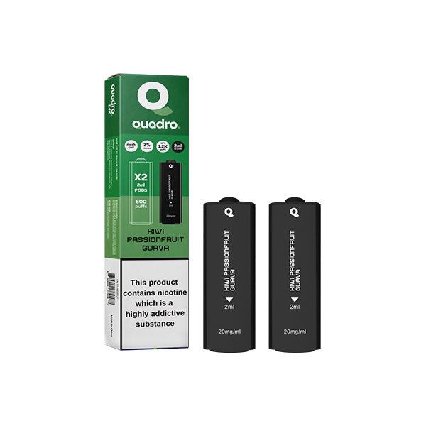 20mg Quadro 2.4k Replacement Pods - 2ml