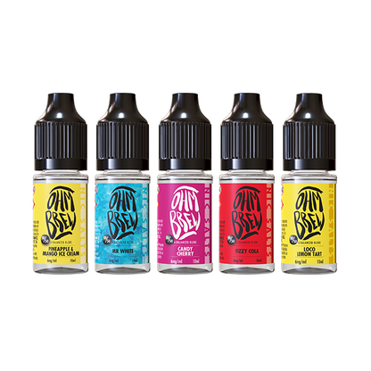 18mg Ohm Brew Balanced Blend 10ml Nic Salts (50VG/50PG)