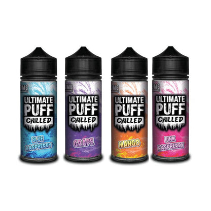 Ultimate Puff Chilled 0mg 100ml Shortfill (70VG/30PG)