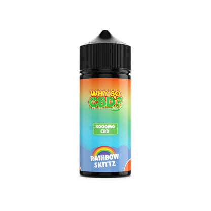 Why So CBD? 3000mg Full Spectrum CBD E-liquid 120ml