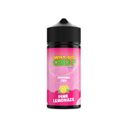 Why So CBD? 5000mg Full Spectrum CBD E-liquid 120ml