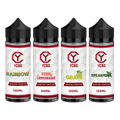 yCBG 1000mg CBD + 1000mg CBG E-liquid 120ml (BUY 1 GET 1 FREE)