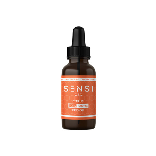 Sensi CBD 1000mg CBD Broad-Spectrum Tincture Oil 30ml (BUY 1 GET 1 FREE)