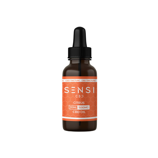 Sensi CBD 1500mg CBD Broad-Spectrum Tincture Oil 30ml (BUY 1 GET 1 FREE)