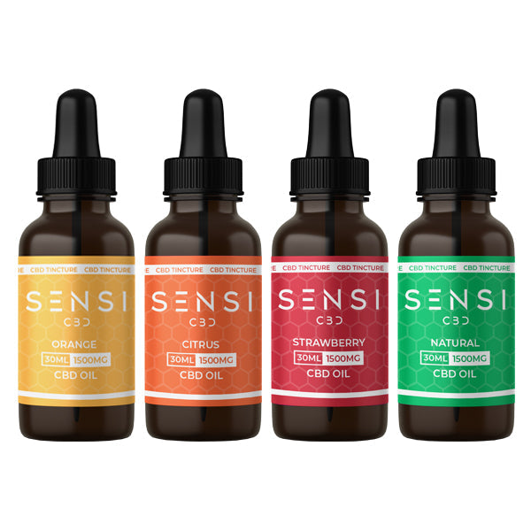 Sensi CBD 1500mg CBD Broad-Spectrum Tincture Oil 30ml (BUY 1 GET 1 FREE)