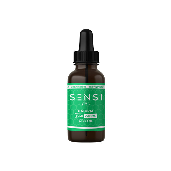 Sensi CBD 2500mg CBD Broad-Spectrum Tincture Oil 30ml (BUY 1 GET 1 FREE)