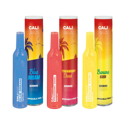 CALI BAR Original 300mg Full Spectrum CBD Vape Disposable - Terpene Flavoured