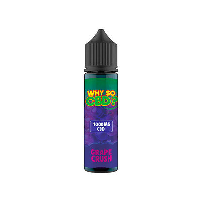 Why So CBD? 1000mg Full Spectrum CBD E-liquid 60ml