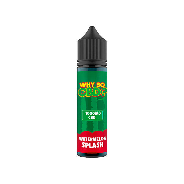 Why So CBD? 1000mg Full Spectrum CBD E-liquid 60ml