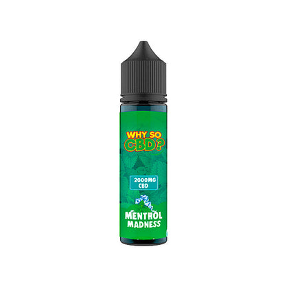 Why So CBD? 2000mg Full Spectrum CBD E-liquid 60ml