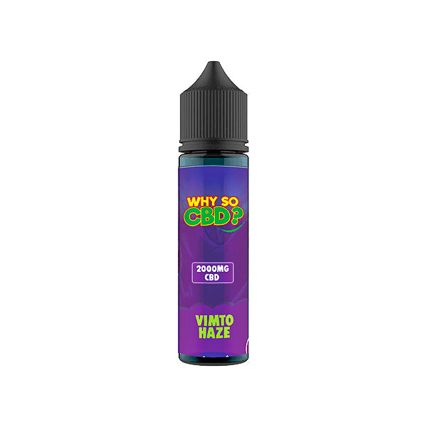 Why So CBD? 2000mg Full Spectrum CBD E-liquid 60ml