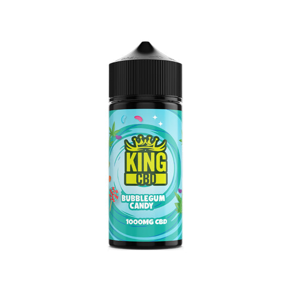 King CBD 1000mg CBD E-liquid 120ml (BUY 1 GET 1 FREE)