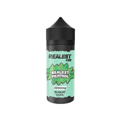 Realest CBD 3000mg Broad Spectrum CBD E-Liquid 120ml (BUY 1 GET 1 FREE)