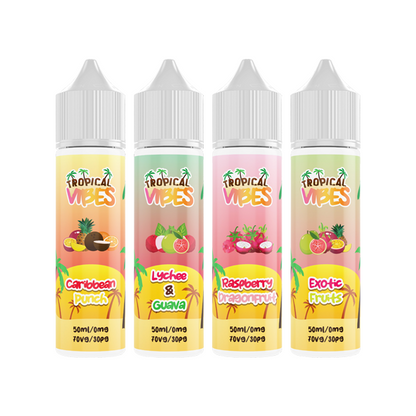 Tropical Vibes 50ml Shortfill 0mg (70VG/30PG)