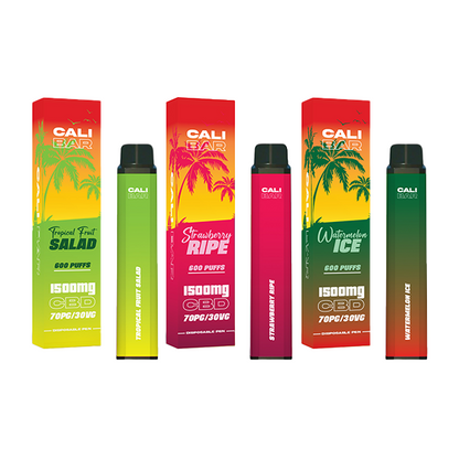 Cali Co 1500mg CBD Disposable Vape - 3000 puffs