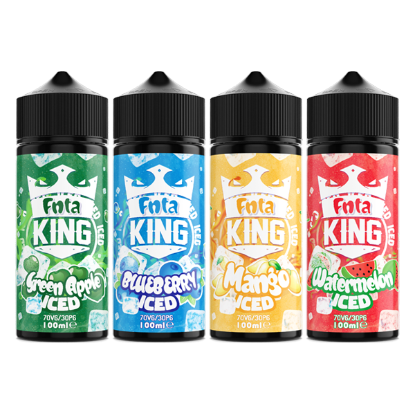 FNTA King Iced 100ml Shortfill 0mg (70VG/30PG)