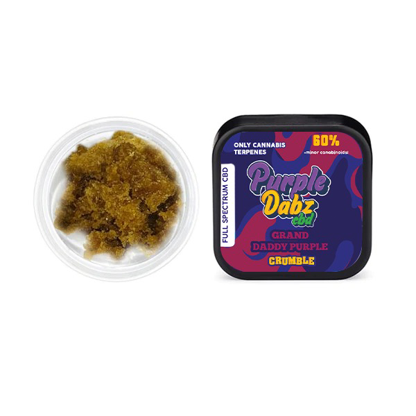 Purple Dank 60% Full Spectrum Crumble - 0.5g (BUY 1 GET 1 FREE)