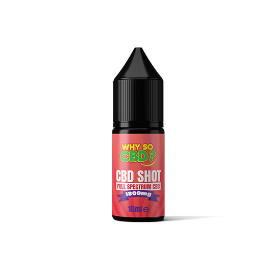 Why So CBD? 1800mg Full Spectrum CBD Shot 10ml