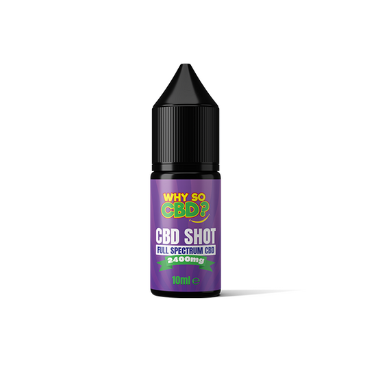 Why So CBD? 2400mg Full Spectrum CBD Shot 10ml